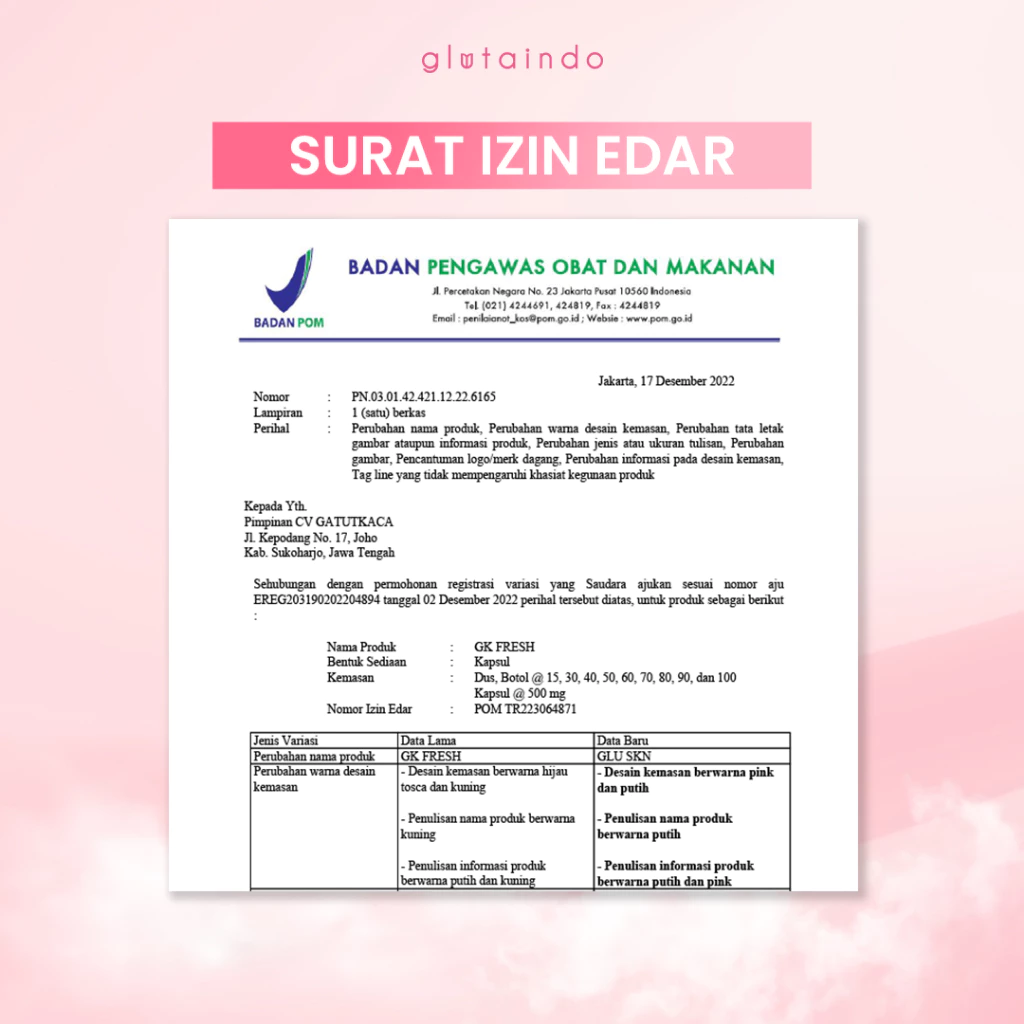 BPOM Glu Skn